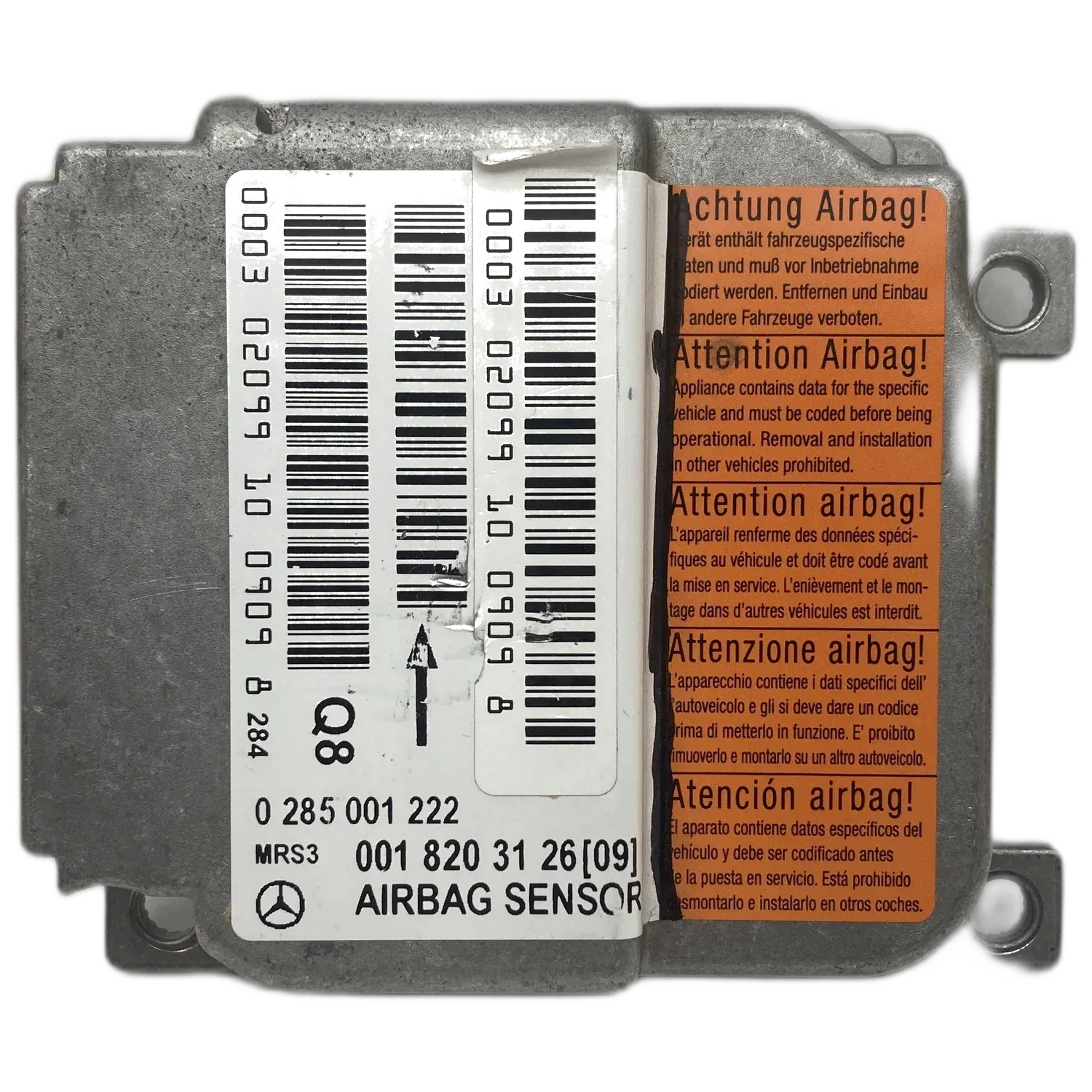 Réparation calculateur airbag Mercedes-Benz SLK R170