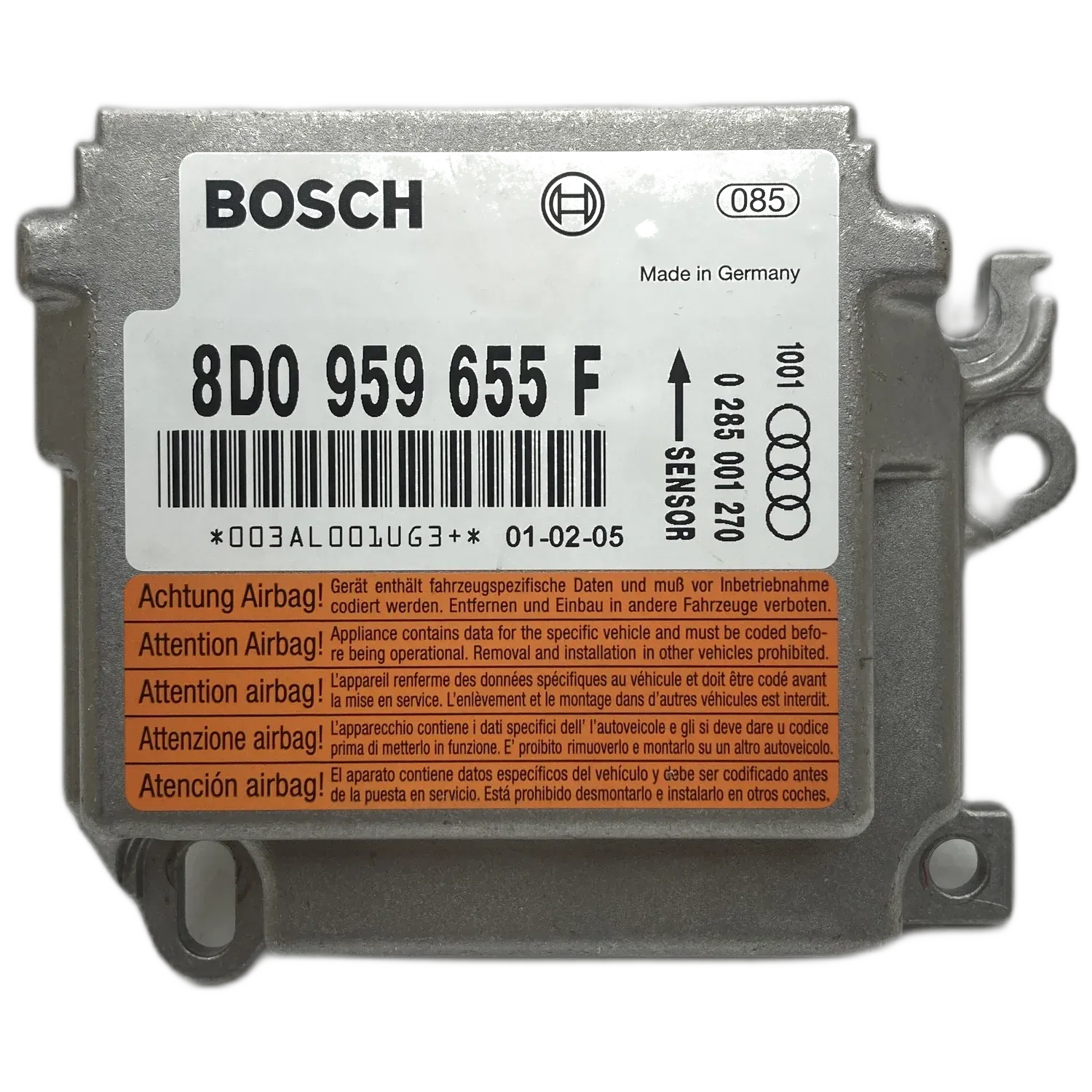 Réparation calculateur airbag Audi A4 B5 8D