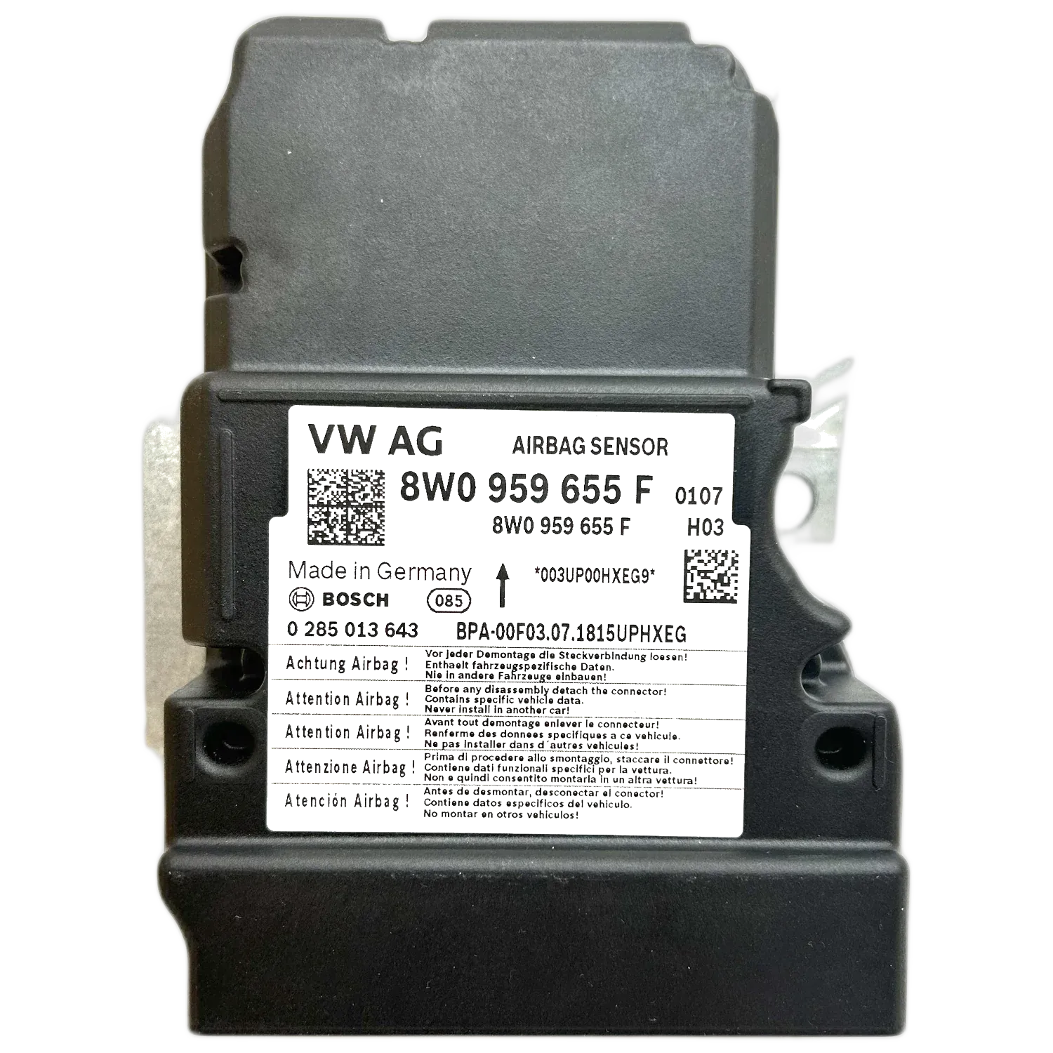 Réparation calculateur airbag Audi A4 8W Avant