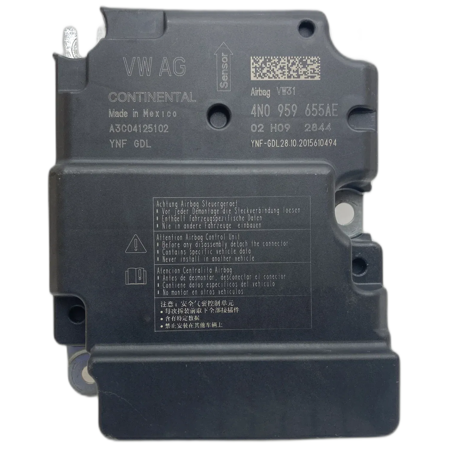 Réparation calculateur airbag Audi S8 D5