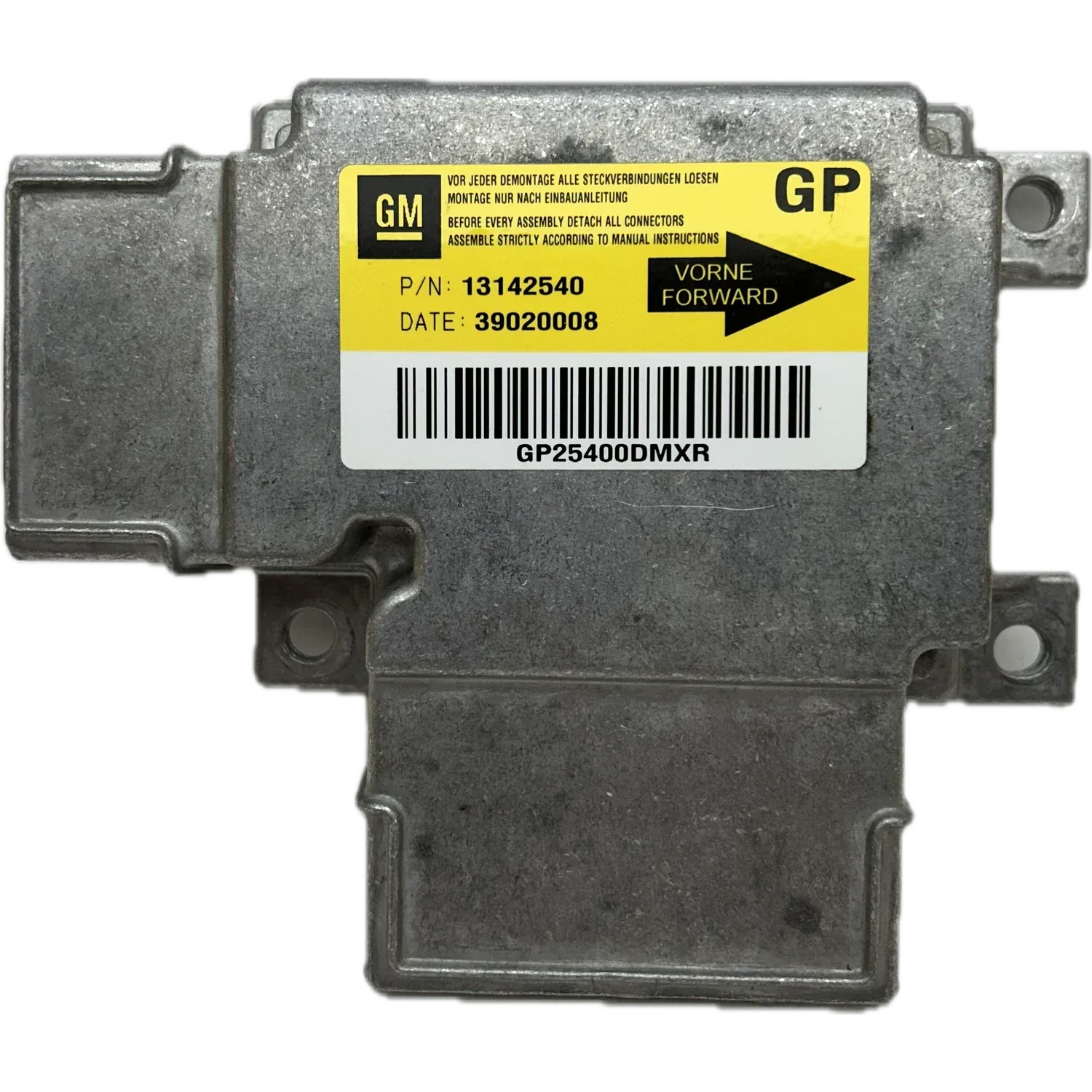 Réparation calculateur airbag Opel Vectra C