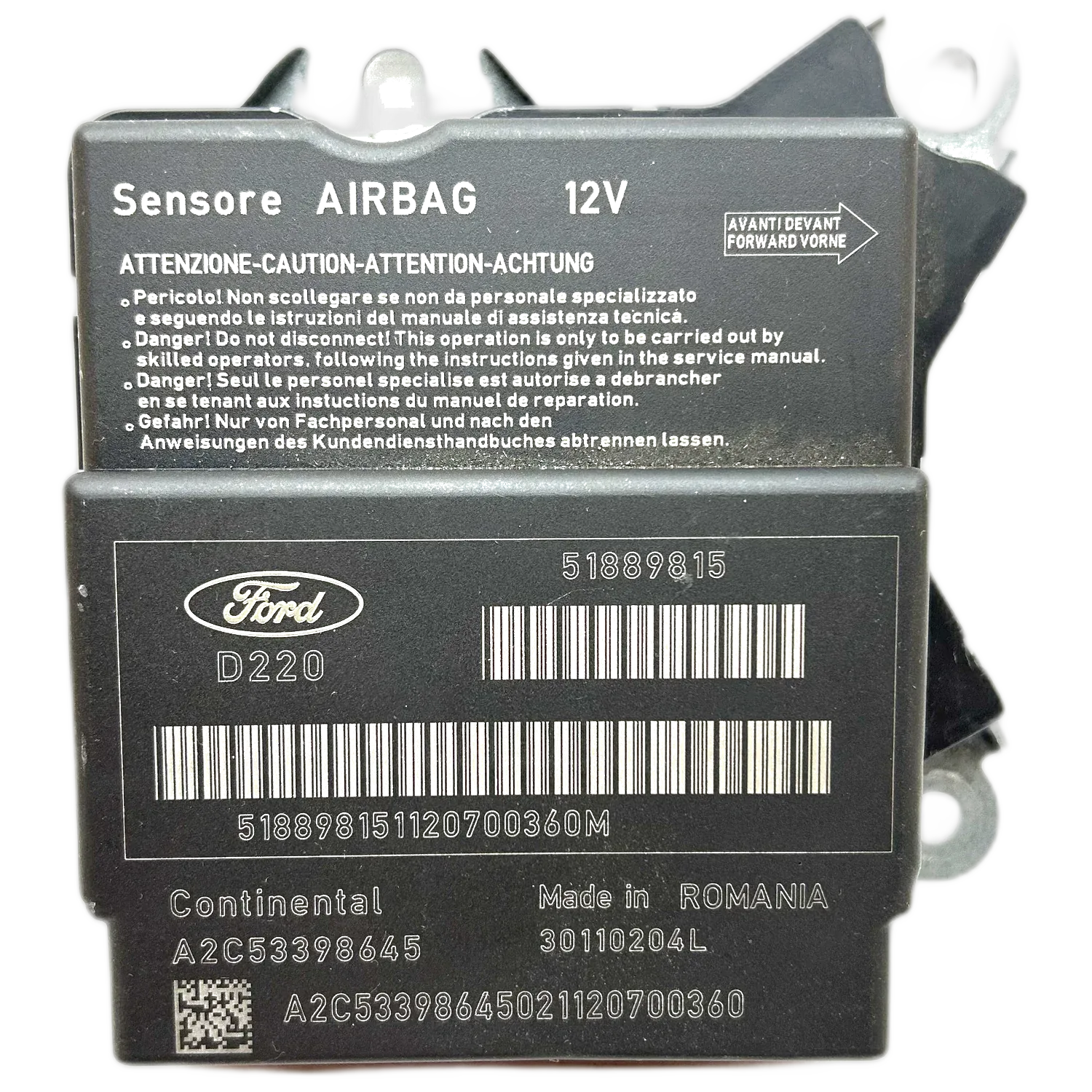 Réparation calculateur airbag Ford Ka+