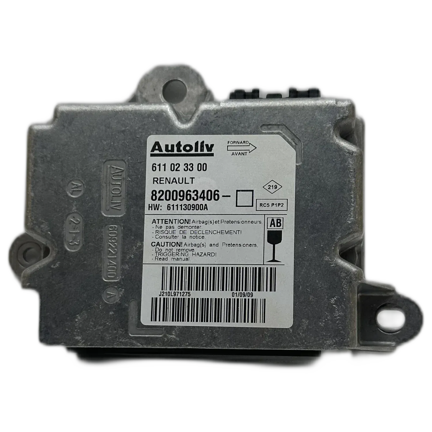 Réparation calculateur airbag Renault Grand Modus I