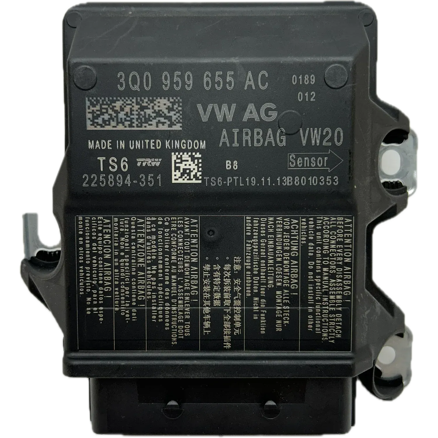 Réparation calculateur airbag Skoda Octavia Mk3