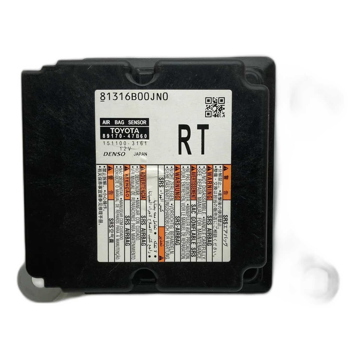 Réparation du calculateur airbag Toyota Prius XW30