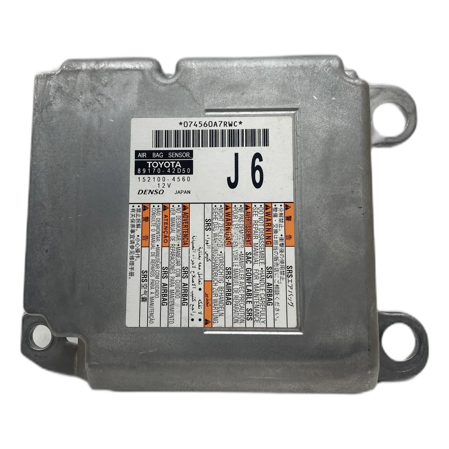 Réparation calculateur airbag Toyota Aqua NHP10