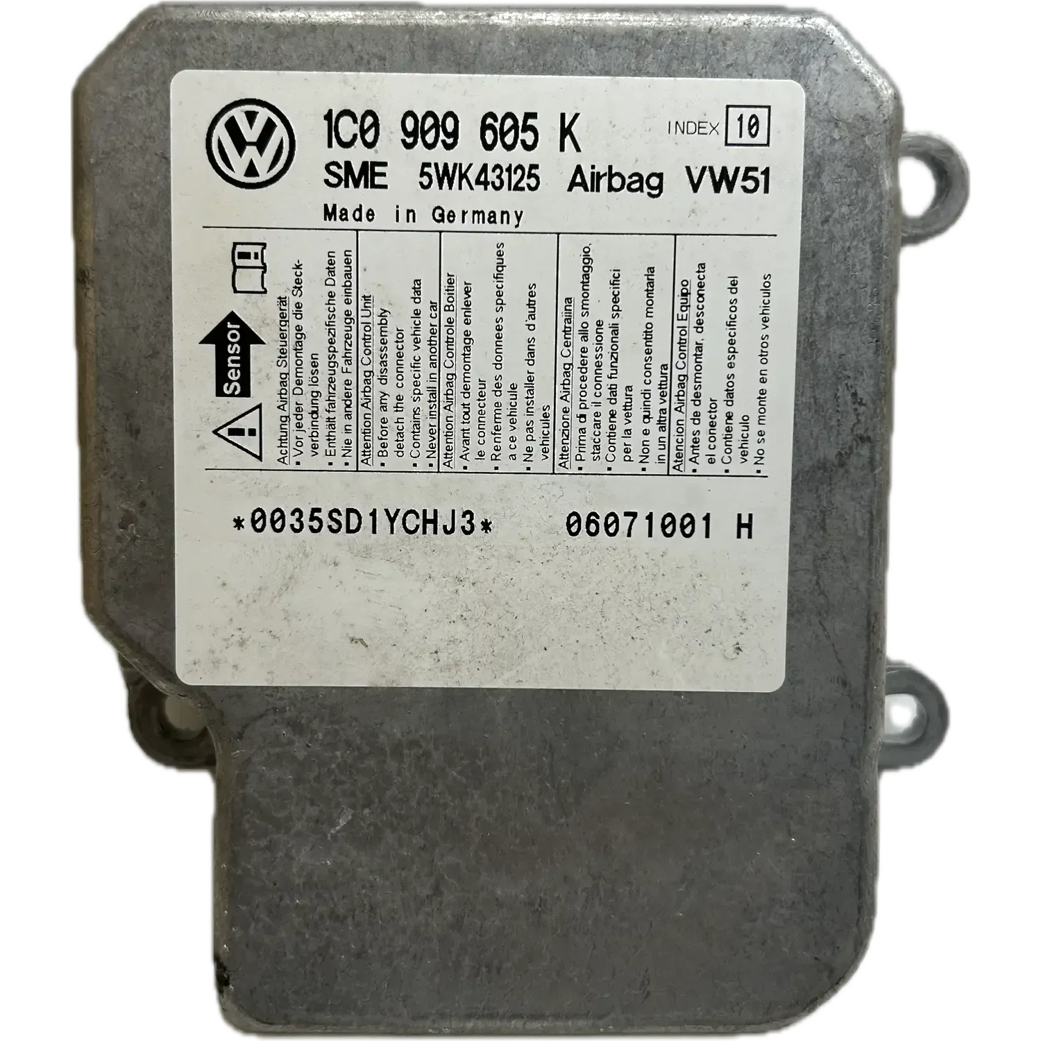 1C0 909 605 K Airbag-Steuergerät Ersatzteil
